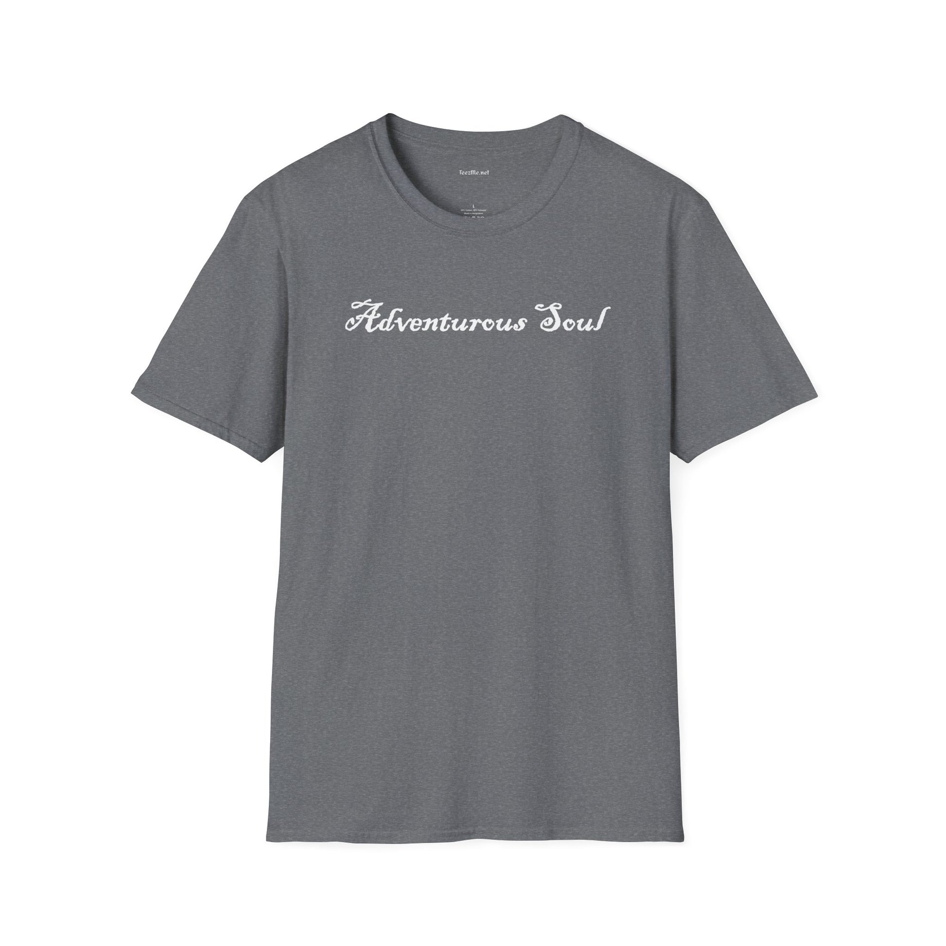 Adventurous Soul - Unisex Softstyle T-Shirt 100% Cotton Graphic