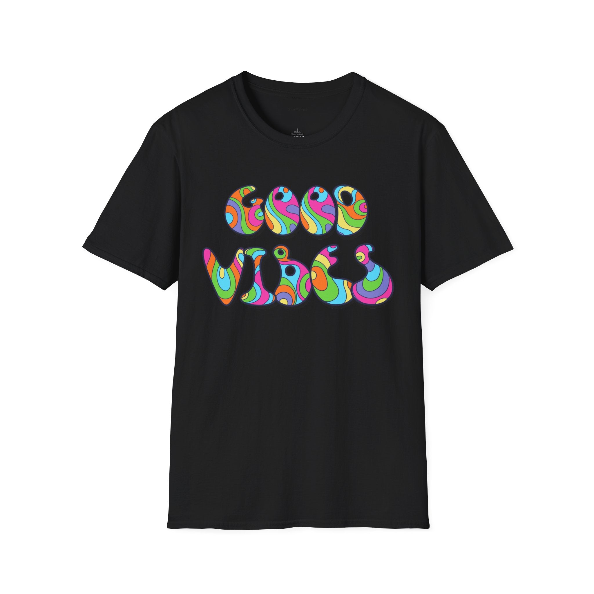 Good Vibes - Unisex Softstyle T-Shirt 100% Cotton Graphic