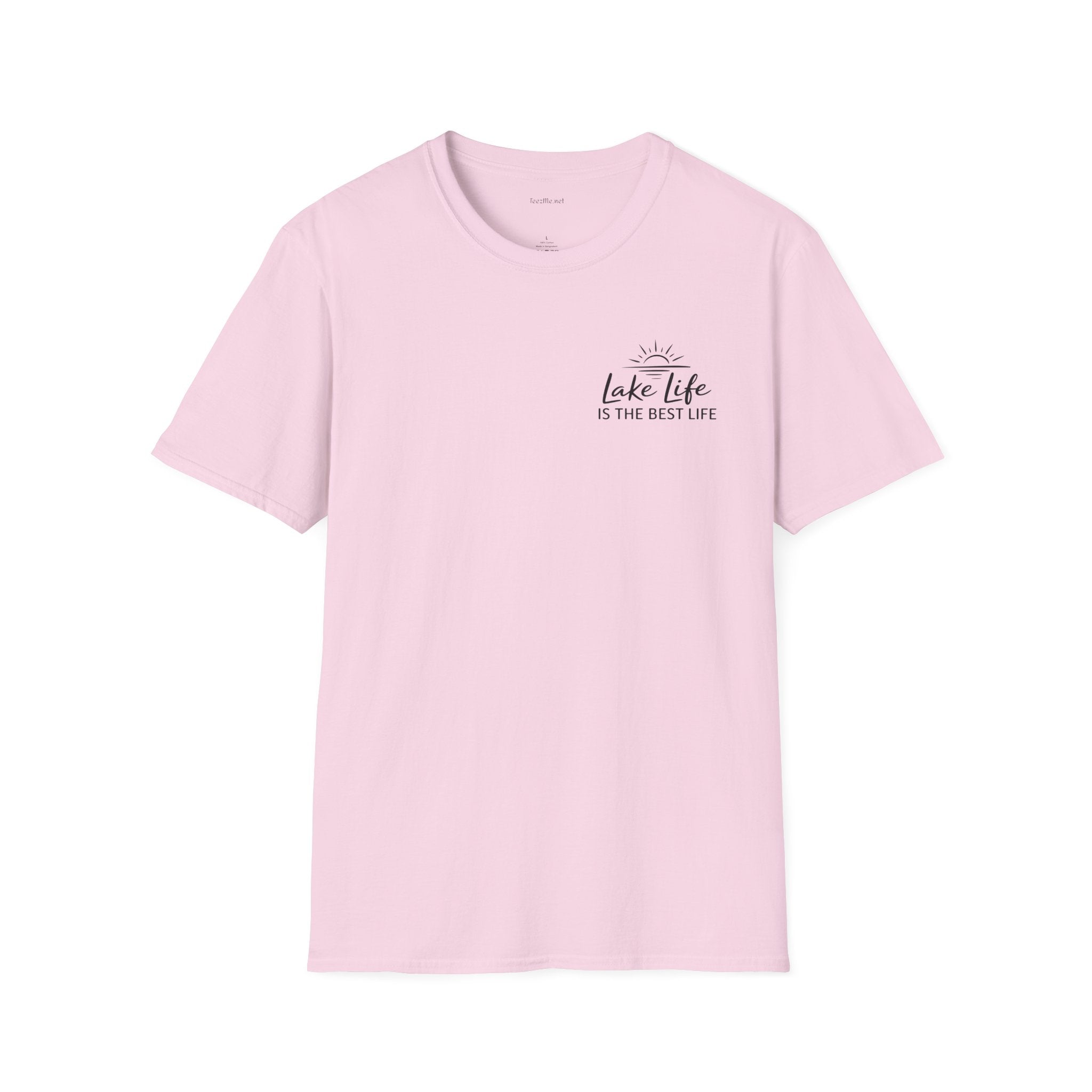 Lake Life Best Life  - Unisex Softstyle T-Shirt 100% Cotton Graphic