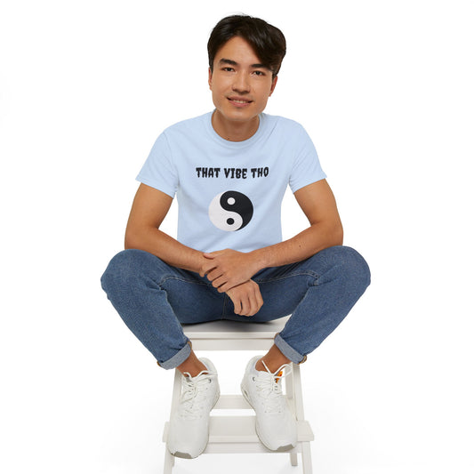 That vibe tho - Unisex Ultra Cotton Tee 100% Cotton Graphic