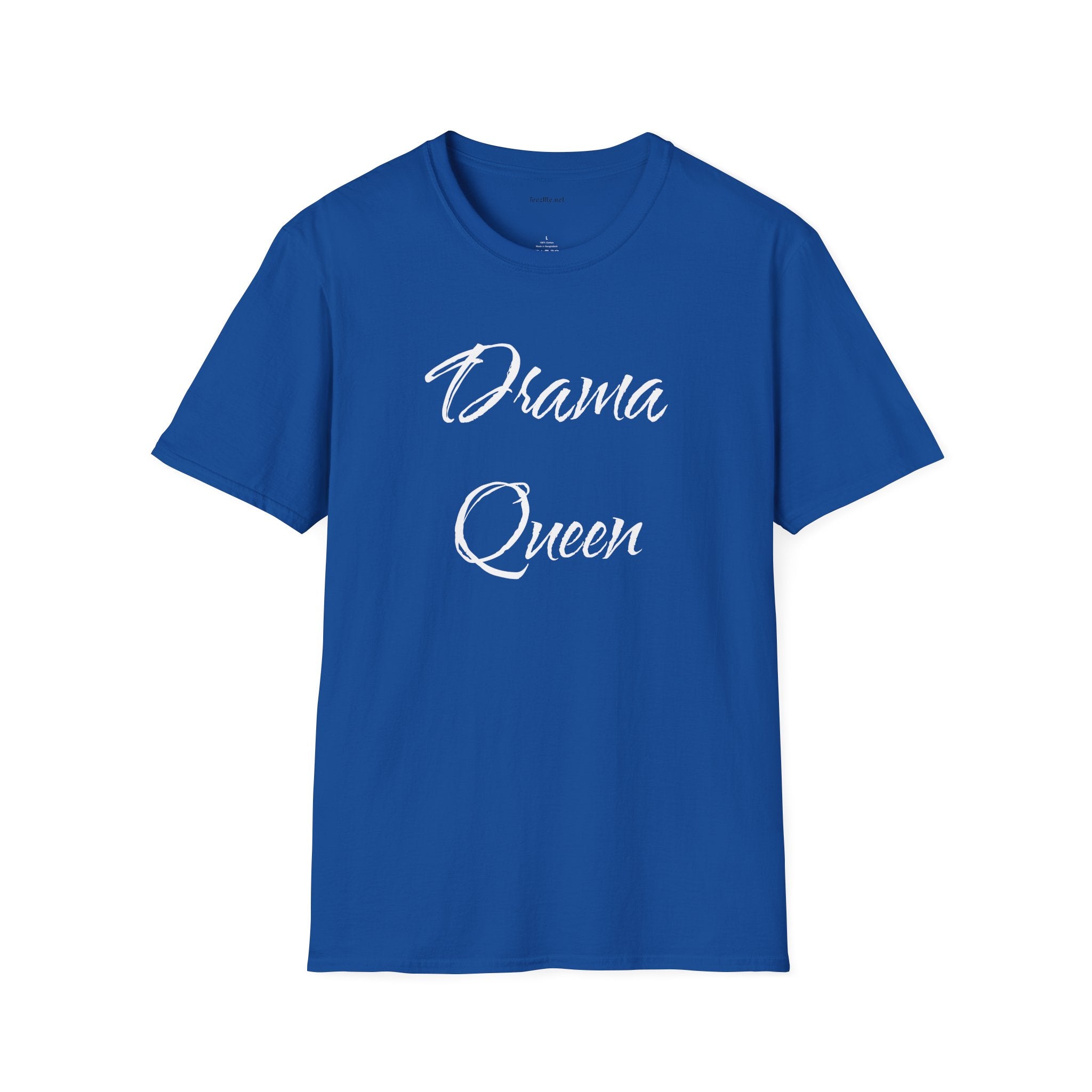 Drama Queen Unisex Softstyle T-Shirt 100% Cotton Graphic