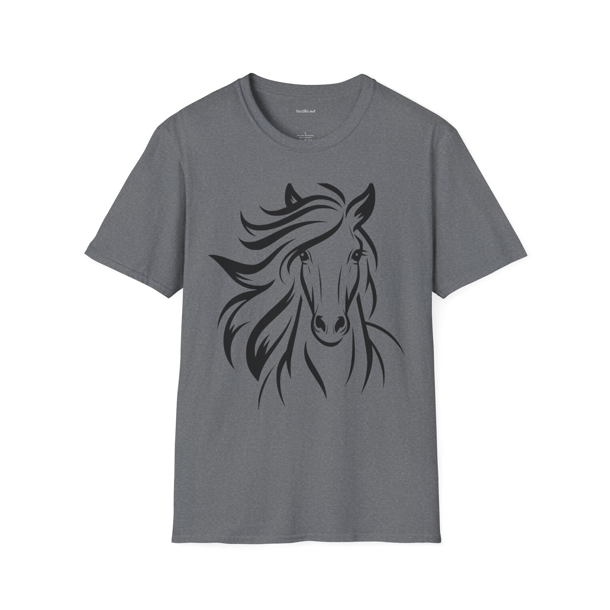 Spirit Horse 1 - Unisex Softstyle T-Shirt 100% Cotton Graphic