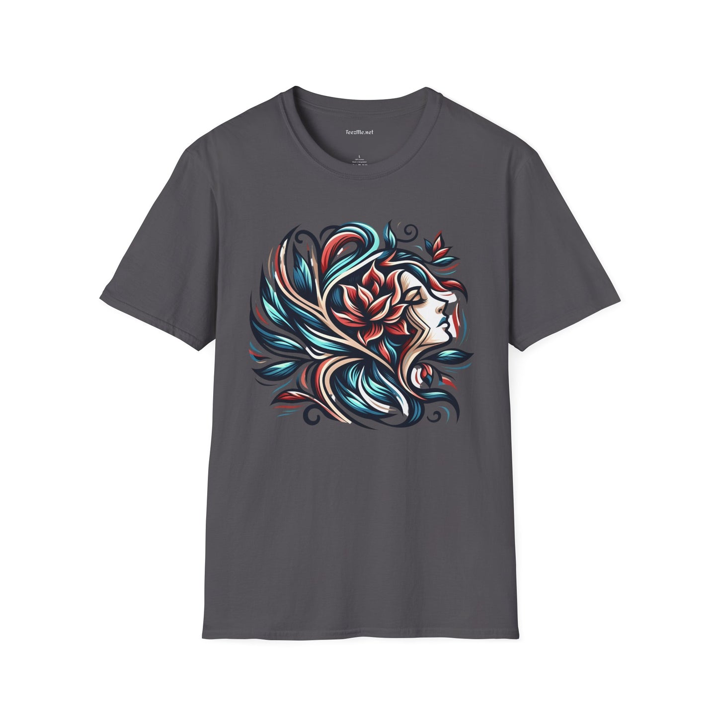 Transformation Woman 02 Unisex Softstyle T-Shirt 100% Cotton Graphic