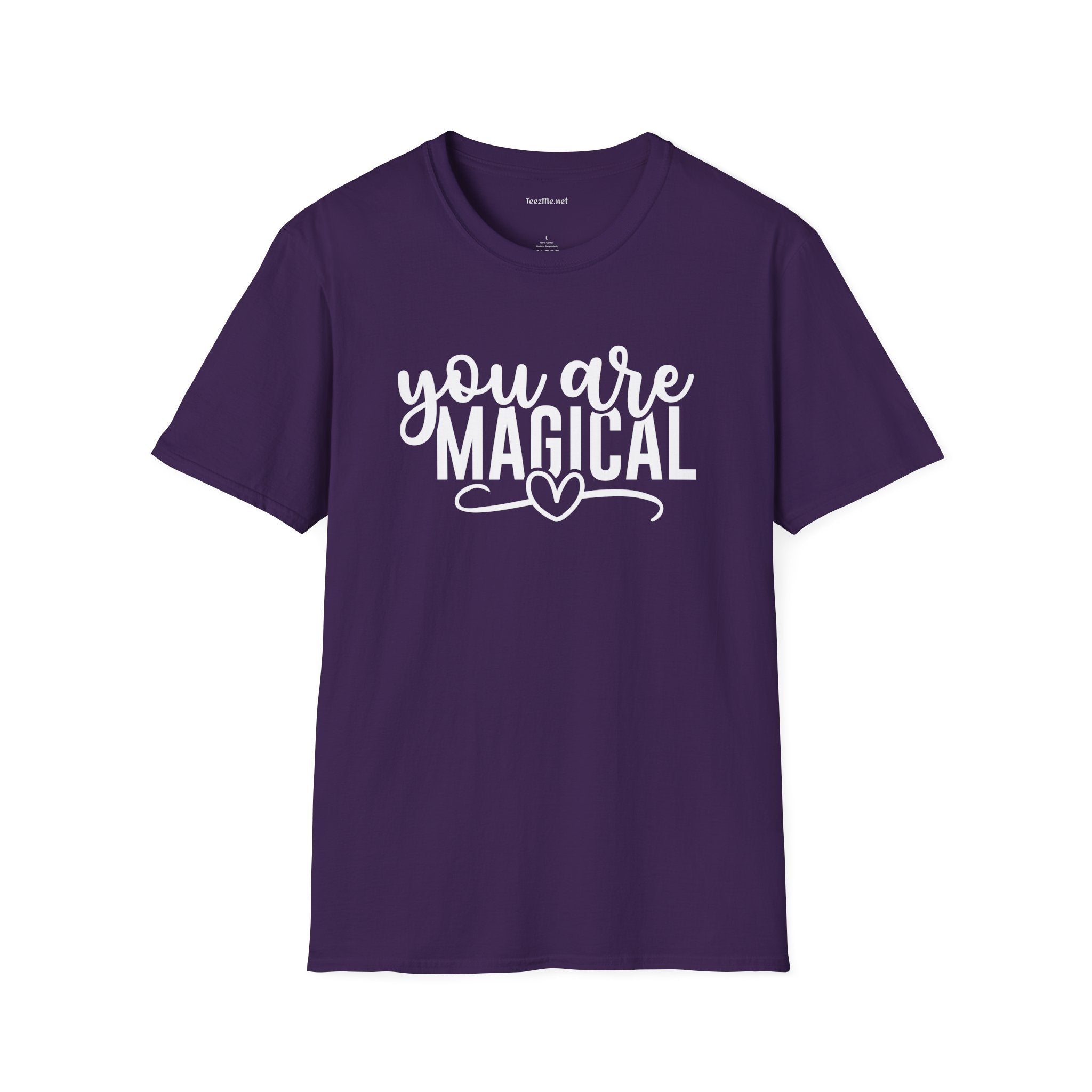 You are Magical (white text) Unisex Softstyle T-Shirt 100% Cotton Graphic