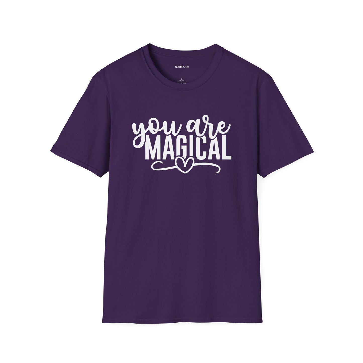 You are Magical (white text) Unisex Softstyle T-Shirt 100% Cotton Graphic