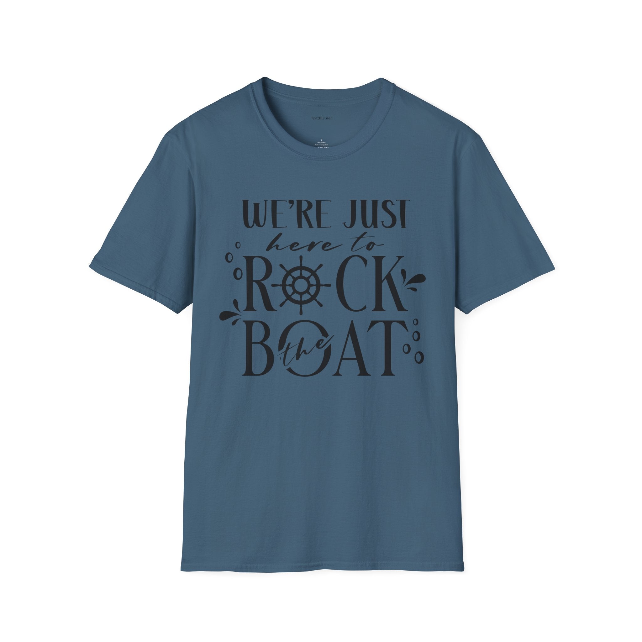 Rock the Boat - Unisex Softstyle T-Shirt 100% Cotton Graphic