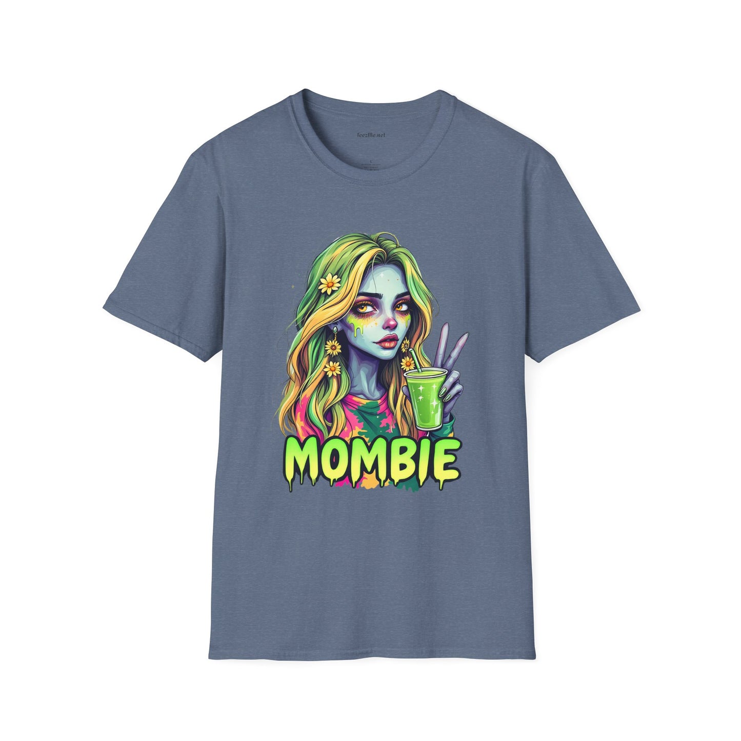 Mombie Unisex Softstyle T-Shirt 100% Cotton Graphic