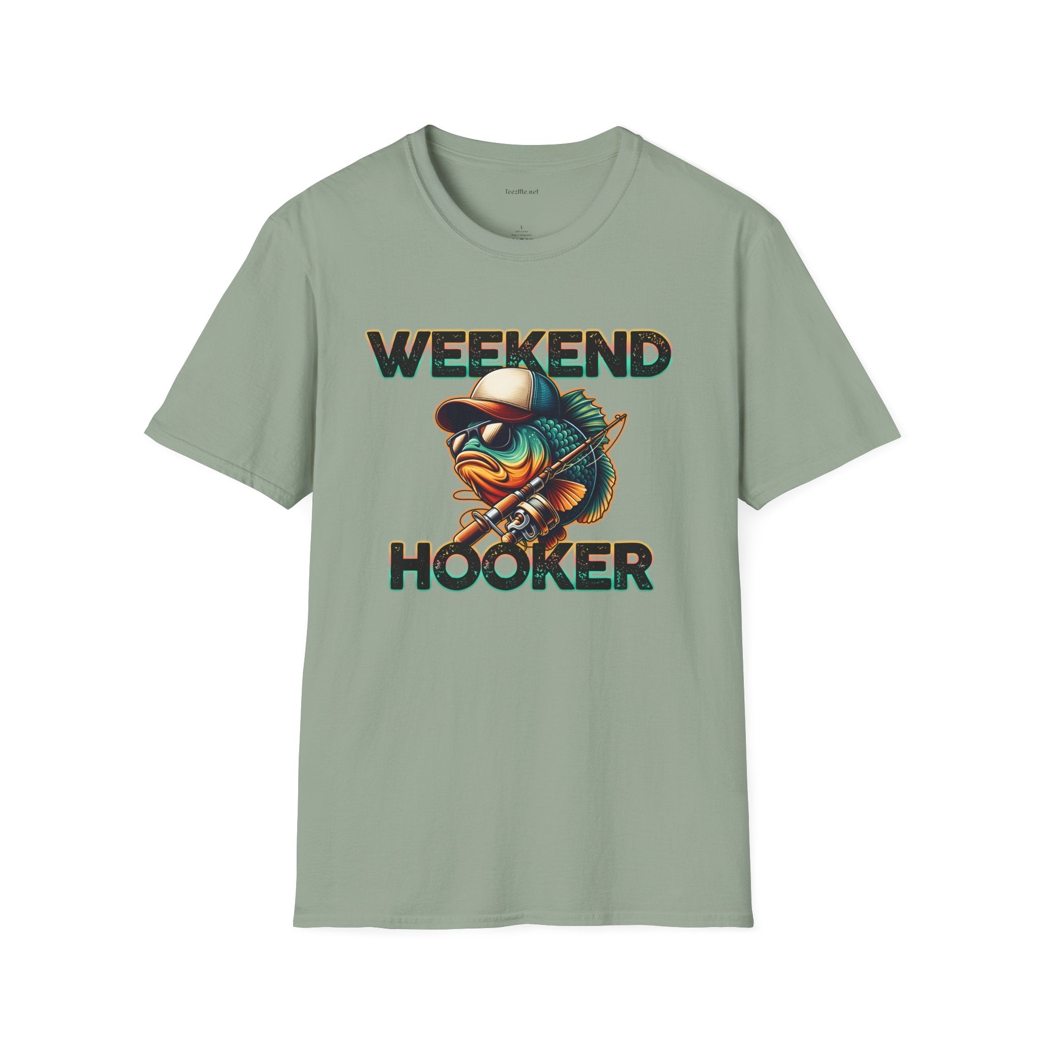 Weekend Hooker  - Unisex Softstyle T-Shirt 100% Cotton Graphic