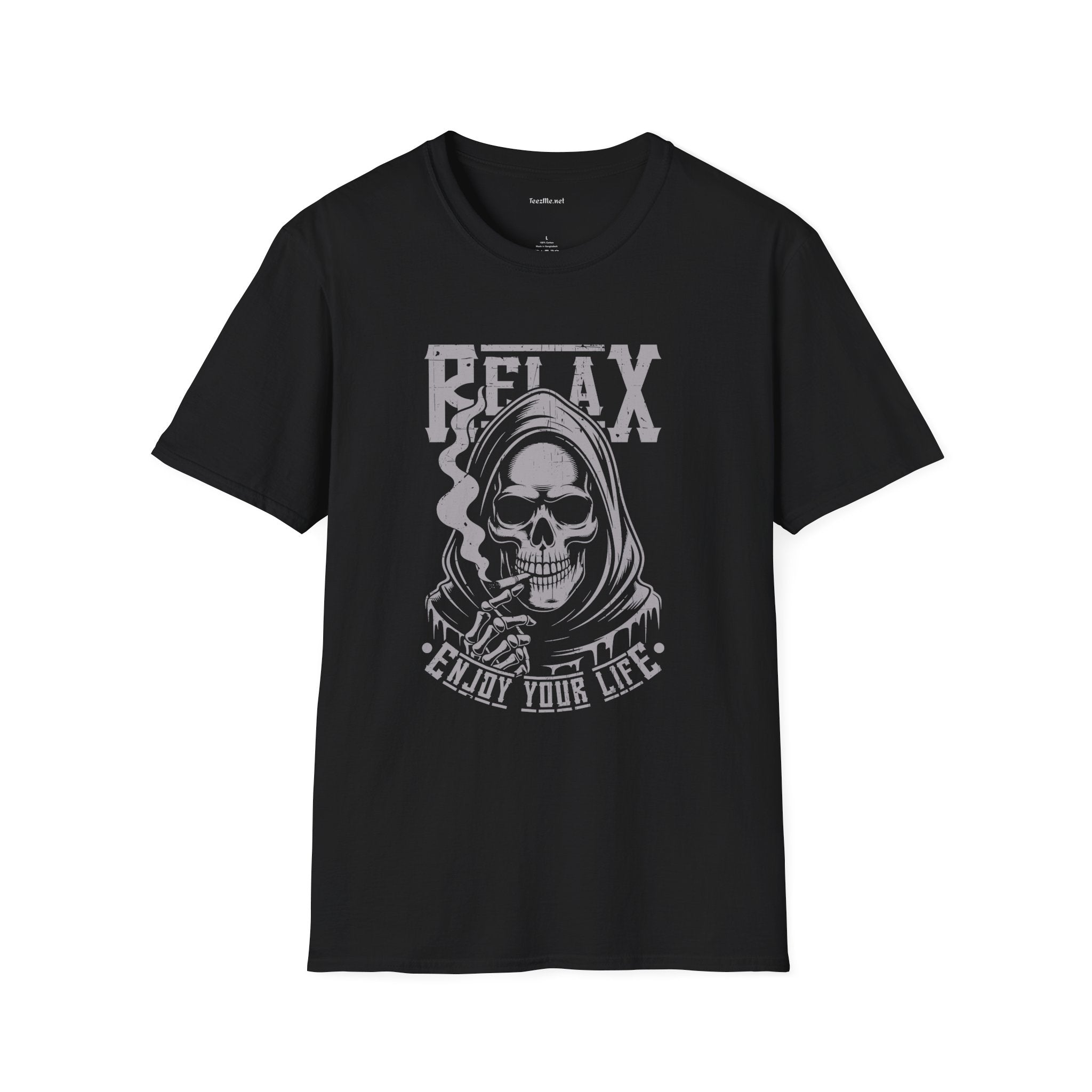 Relax, Enjoy Your Life Skull T-Shirt