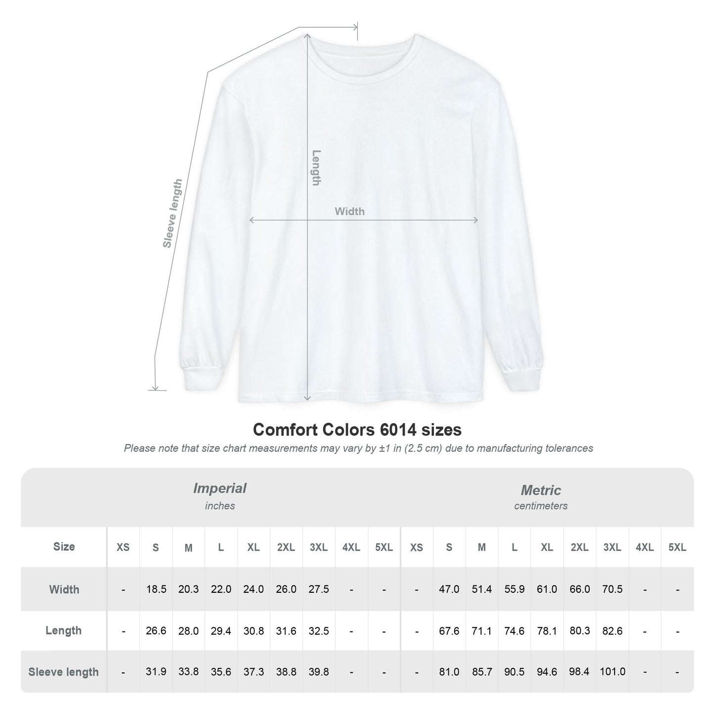 Karma is my BFF - Unisex Garment-dyed Long Sleeve T-Shirt