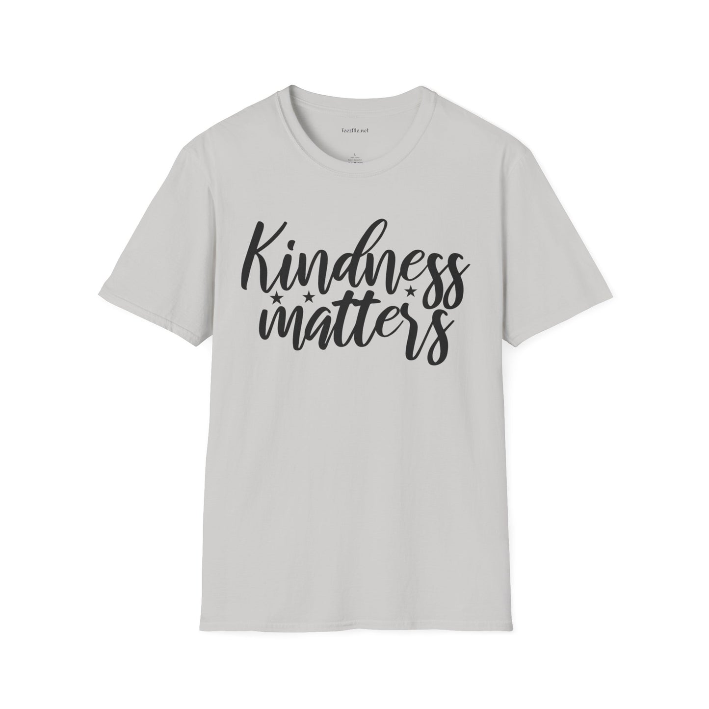 Kindness Matters Unisex Soft Style T-Shirt 100% Cotton Graphic