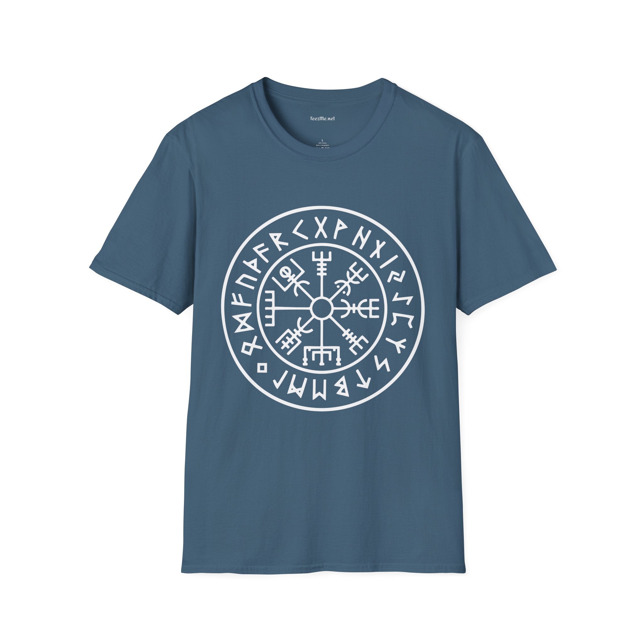 Viking Compass 01  Unisex Softstyle T-Shirt 100% Cotton