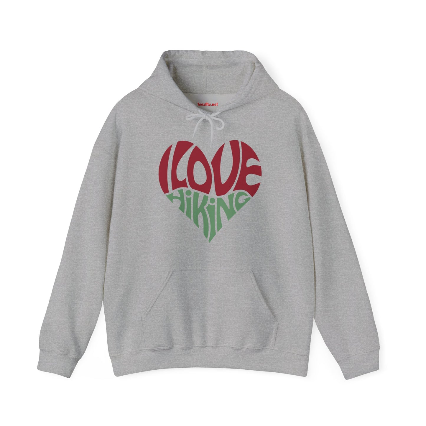 I Love Hiking Unisex Heavy Blend™ Hooded Sweatshirt