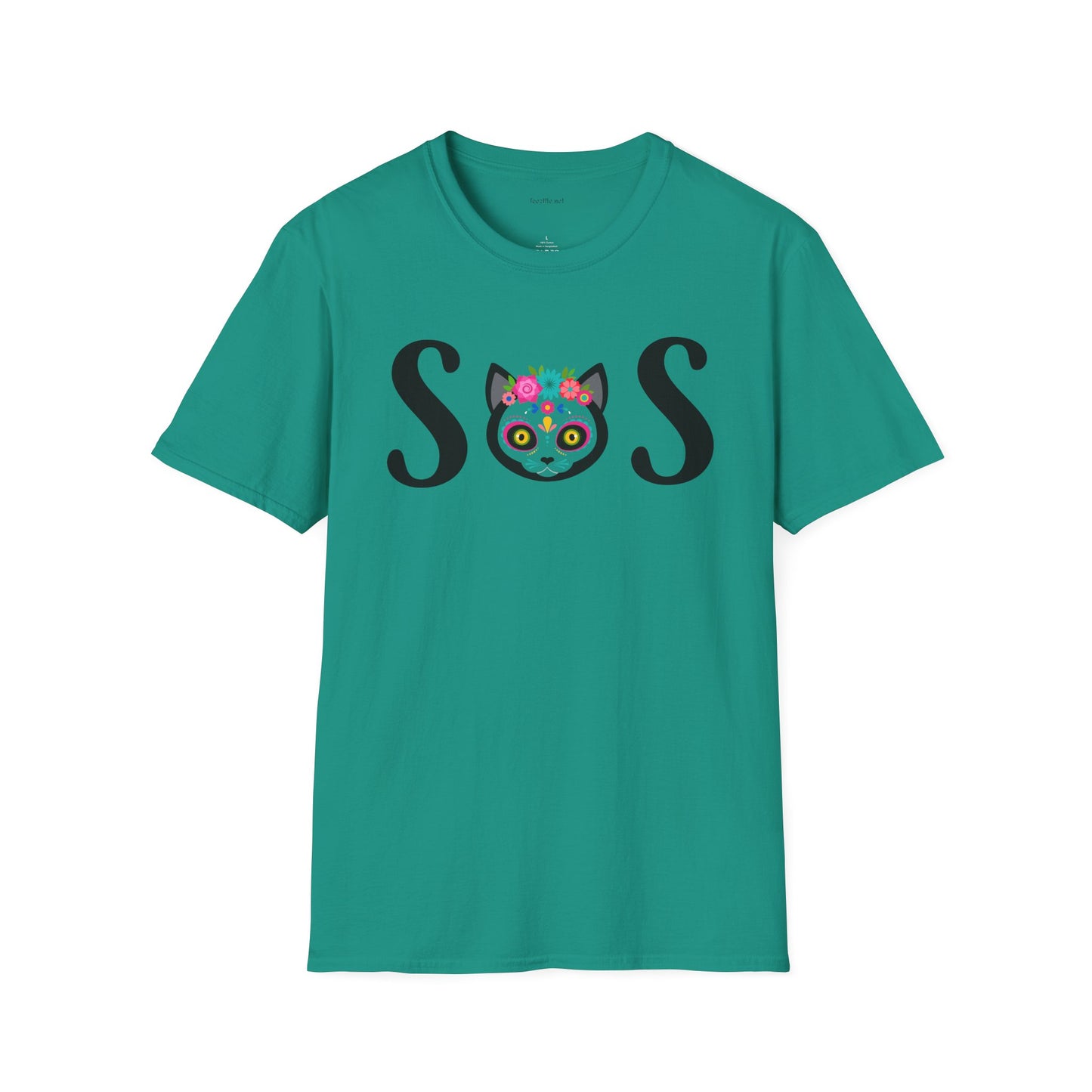 S O S - Unisex Softstyle T-Shirt 100% Cotton Graphic