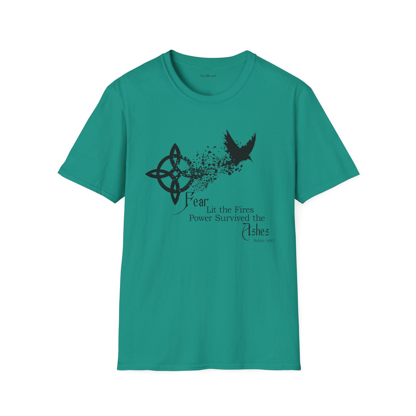 Fear Lit the Fires Unisex SoftStyle T-Shirt 100% Cotton Graphic