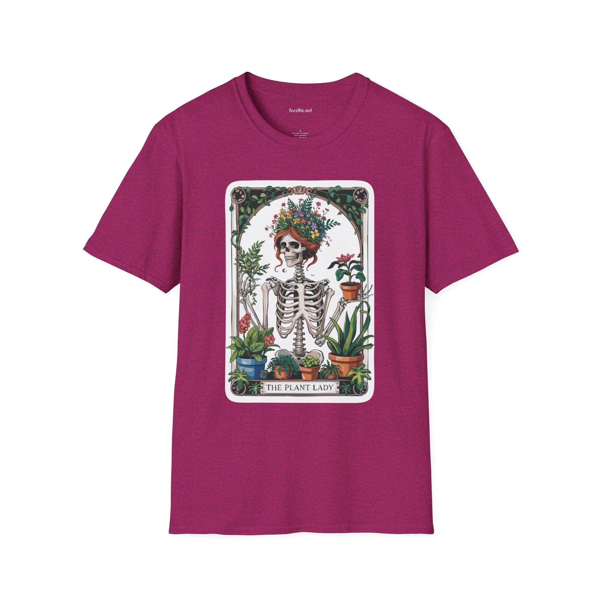 The Plant Lady Unisex Softstyle T-Shirt 100% Cotton Graphic