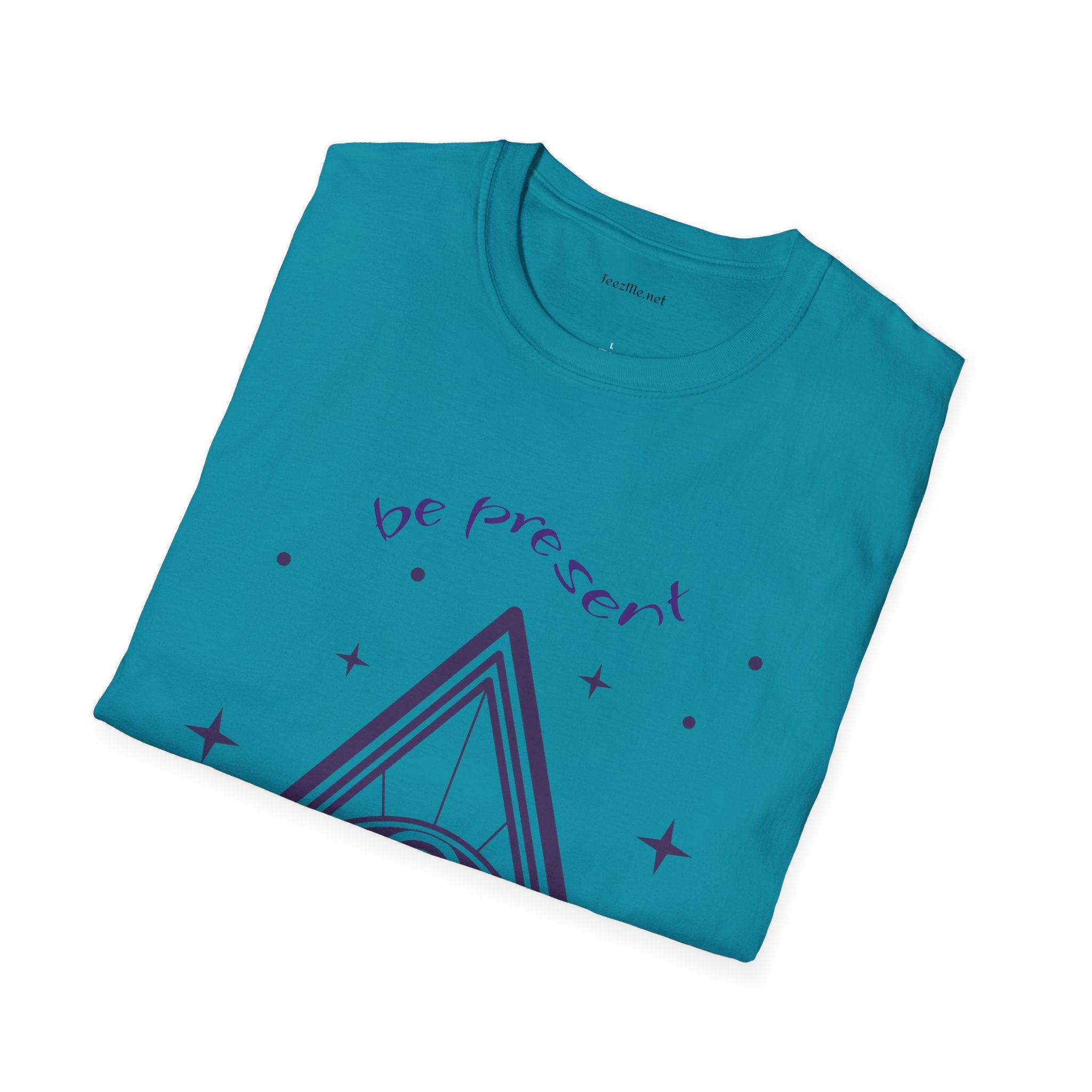Be present (mystic sign) - Unisex Softstyle T-Shirt 100% Cotton Graphic