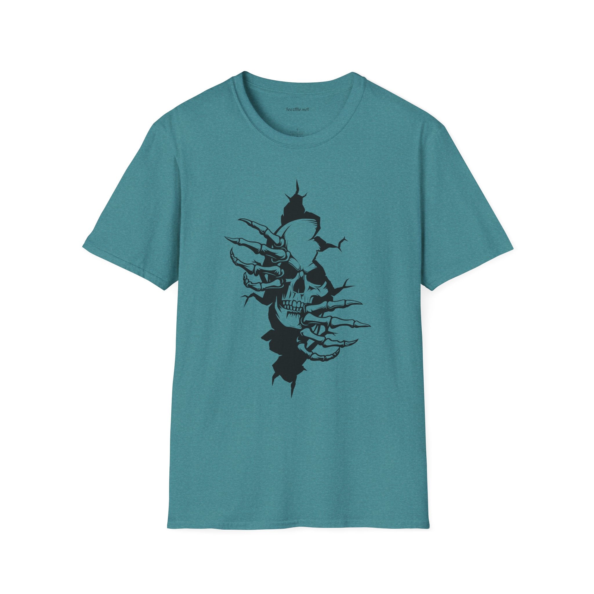 Skull in the Wall Unisex Softstyle T-Shirt 100% Cotton