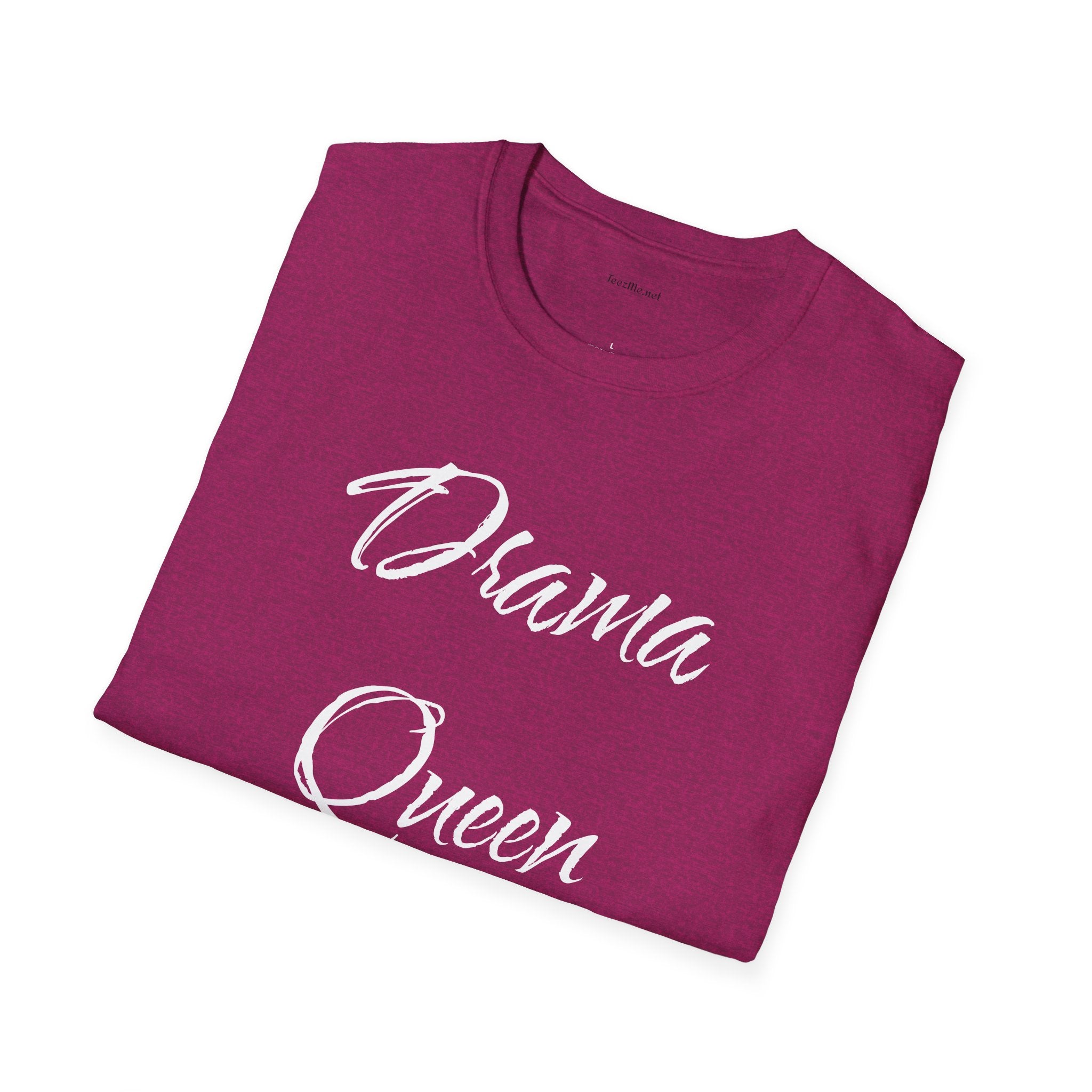 Drama Queen Unisex Softstyle T-Shirt 100% Cotton Graphic