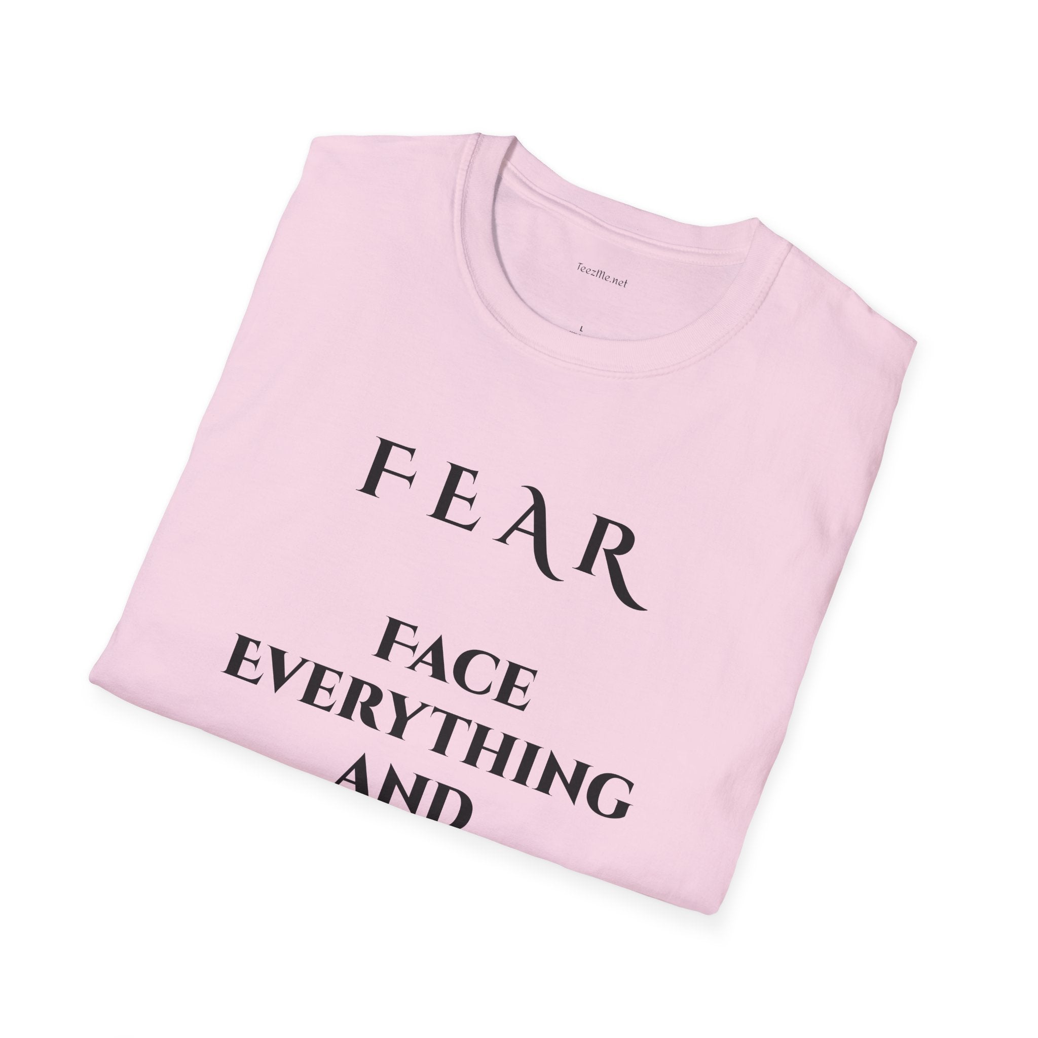 F E A R - Unisex Softstyle T-Shirt 100% Cotton Graphic