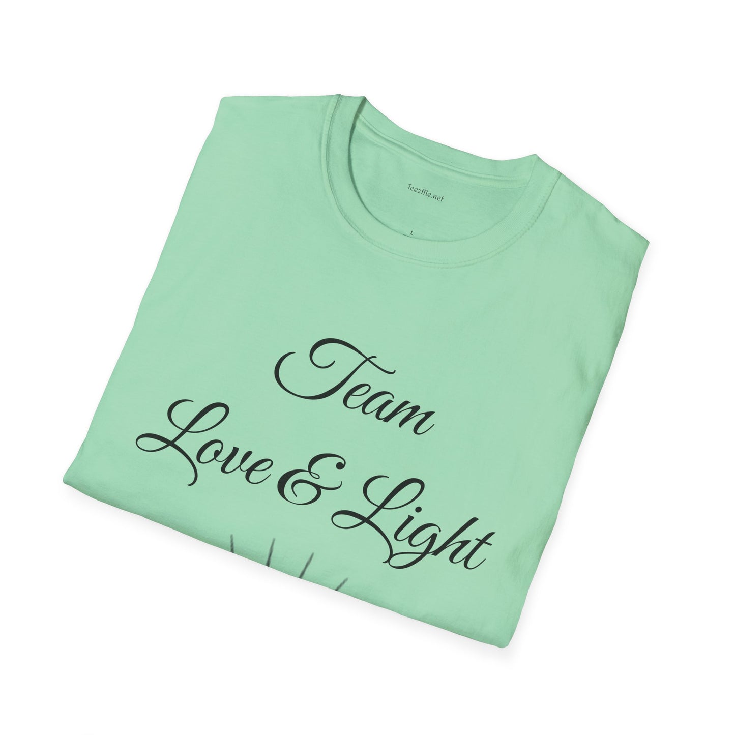 Team Love & Light - Unisex Softstyle T-Shirt 100% Cotton Graphic