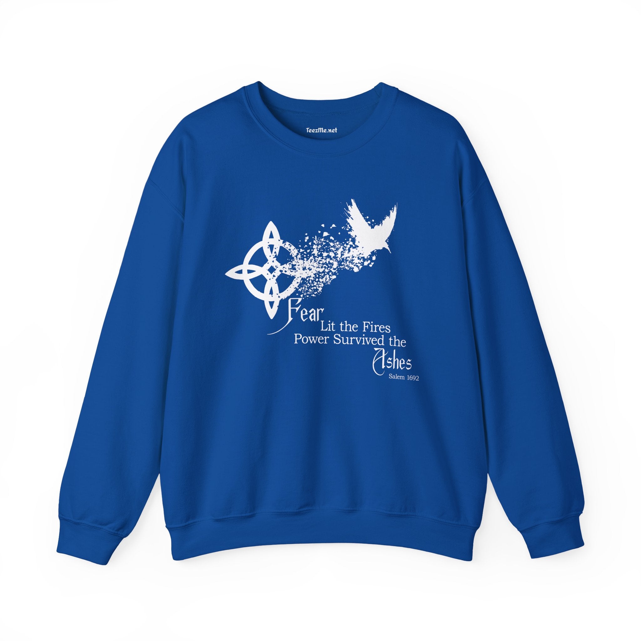 Fear Lit the Fires Unisex Heavy Blend™ Crewneck Sweatshirt Graphic