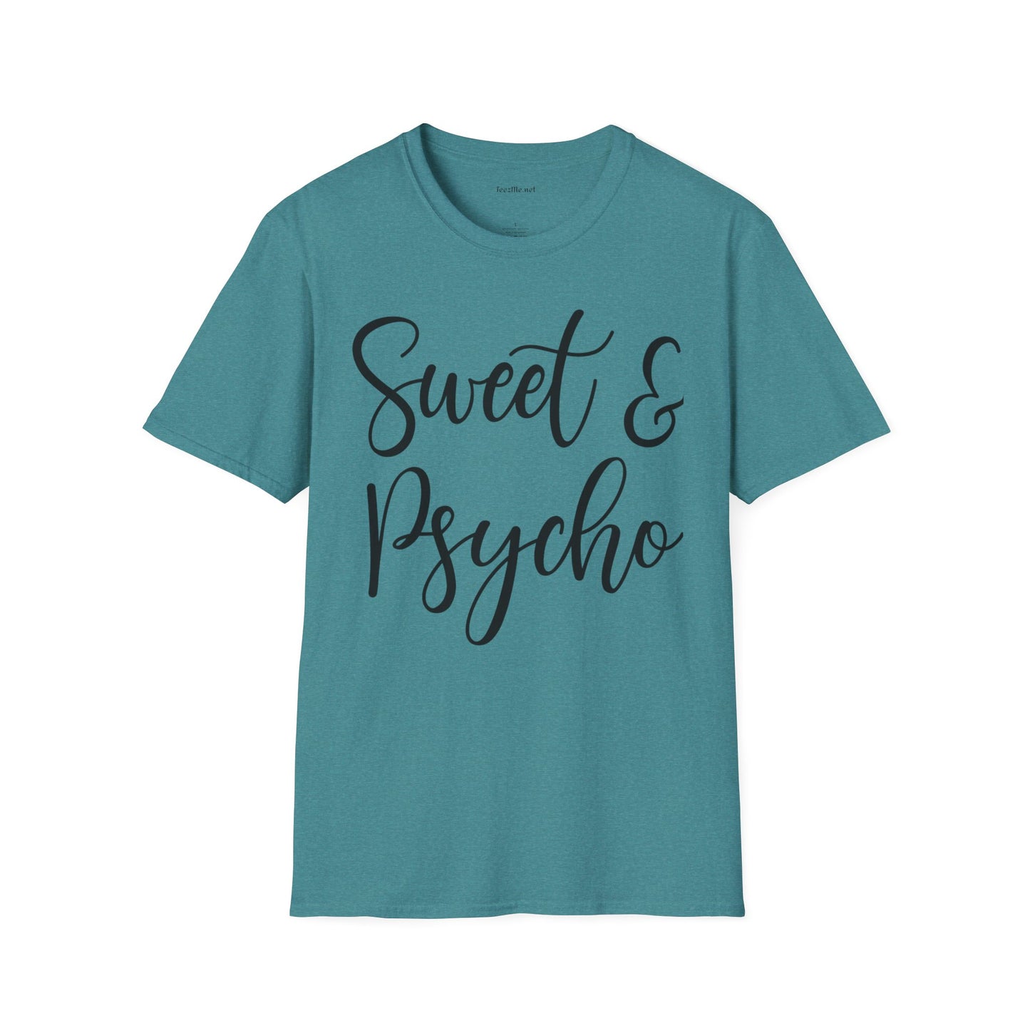 Sweet & Psycho Unisex Softstyle T-Shirt 100% Cotton