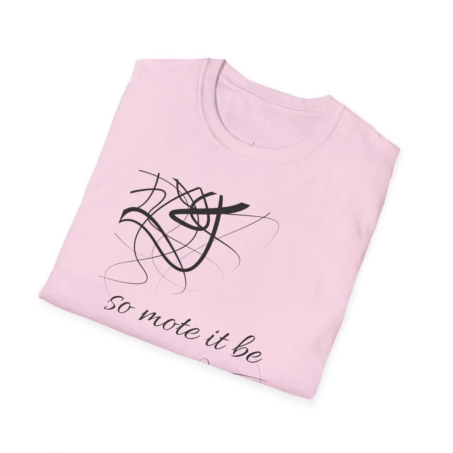 So mote it be - Unisex Softstyle T-Shirt 100% Cotton Graphic