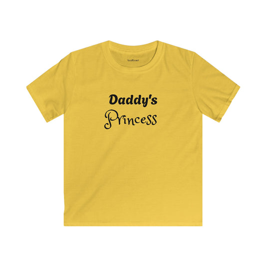 Daddy's Princess - Kids Softsyle Tee Children