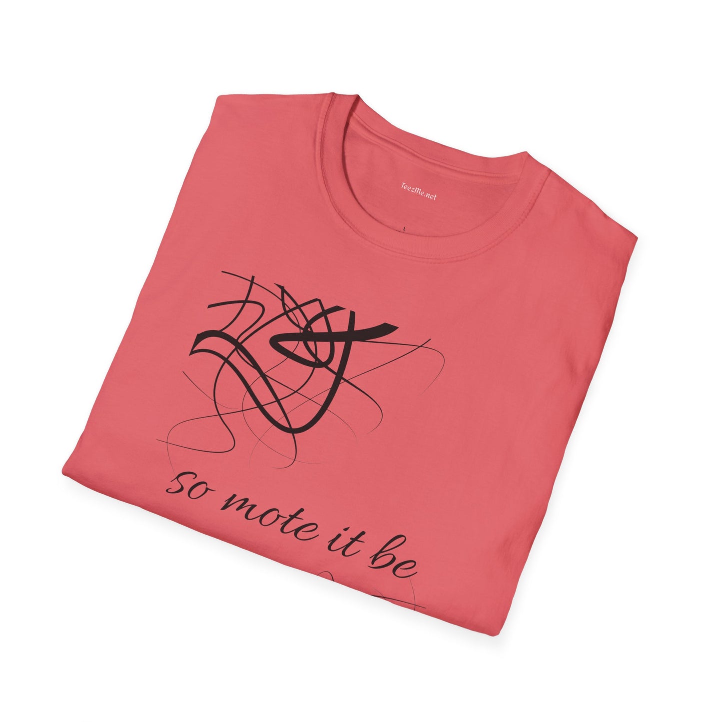 So mote it be - Unisex Softstyle T-Shirt 100% Cotton Graphic