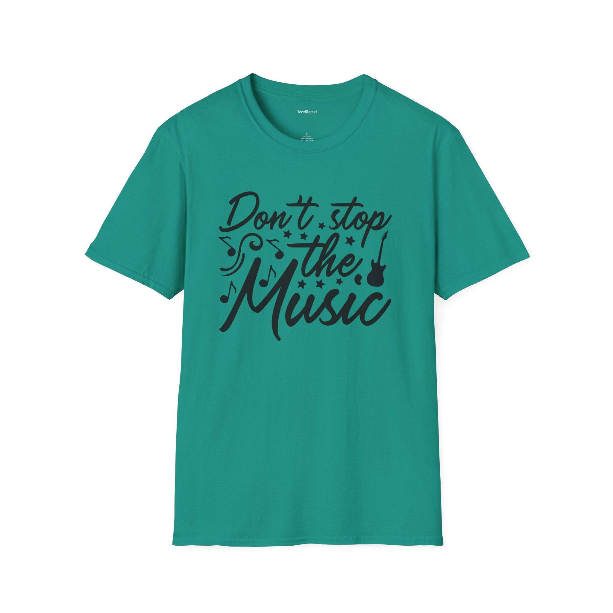 Don't stop the Music 1 - Unisex Softstyle T-Shirt 100% Cotton Graphic