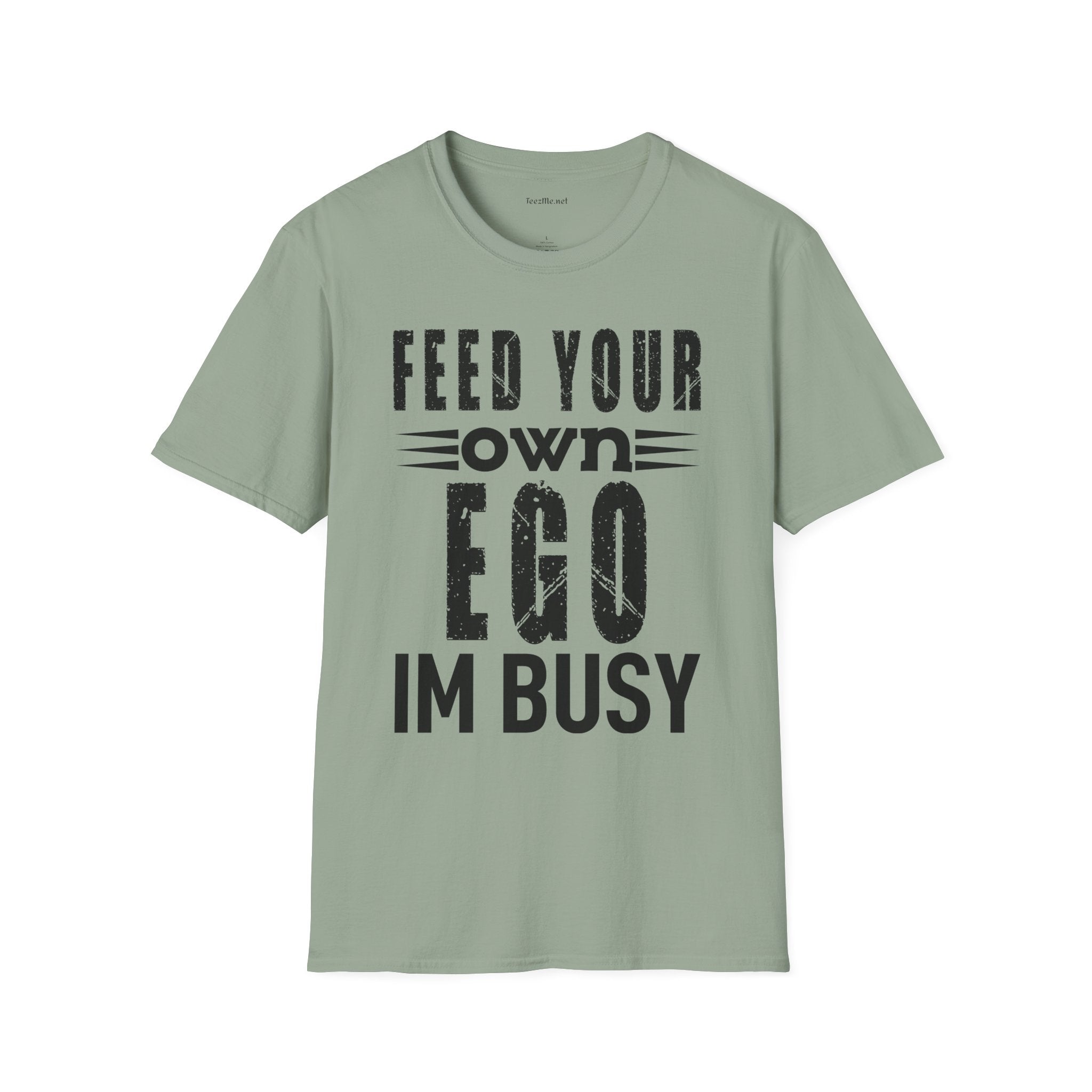 Feed Your Own EGO Unisex Softstyle T-Shirt 100% Cotton