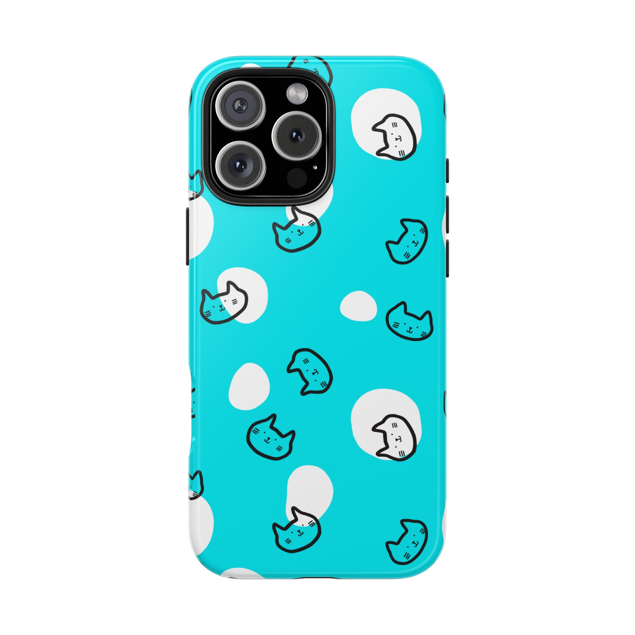 Cute Cat Pattern Cell Phone Case Tough Phone Cases