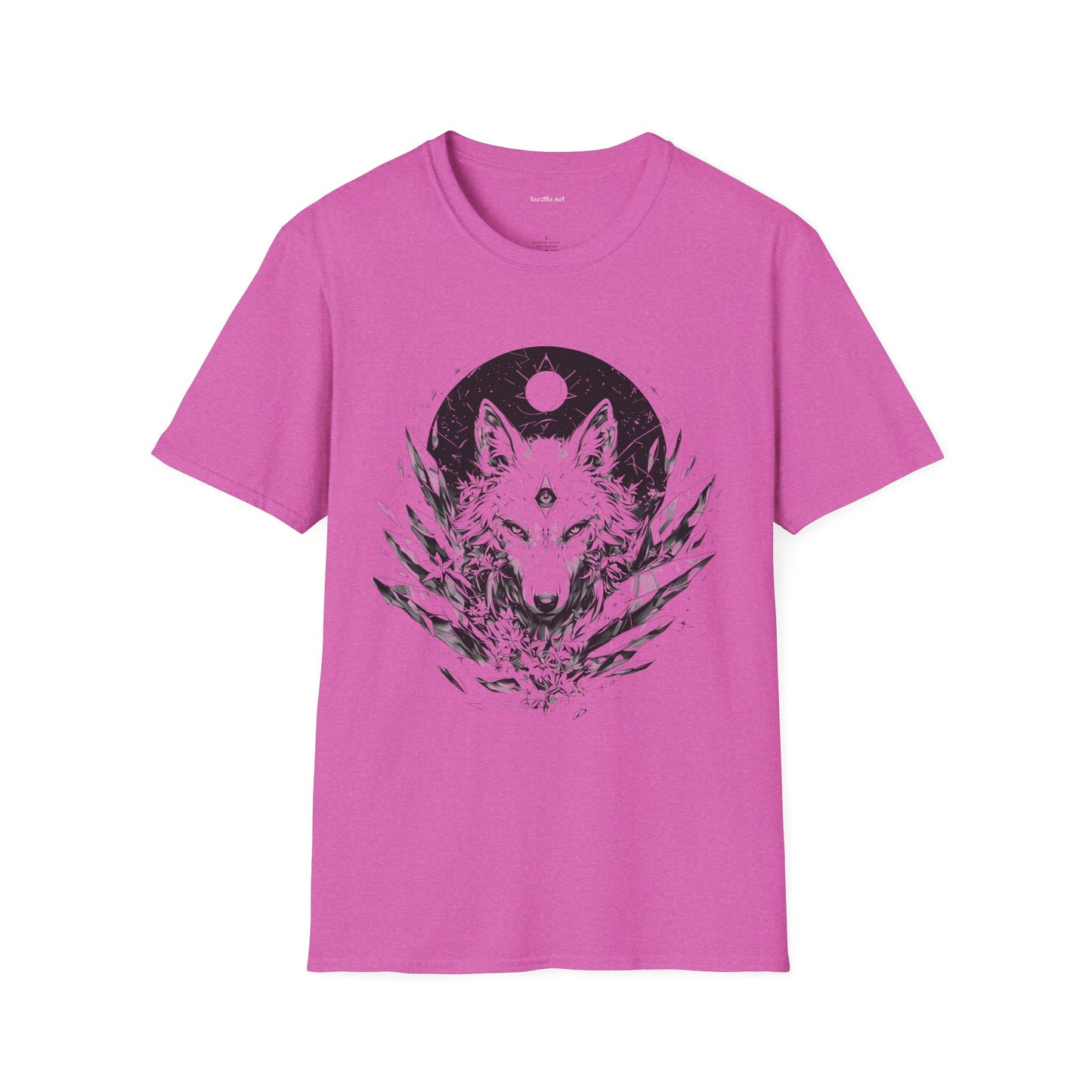 Wolf Spirit - Unisex Softstyle T-Shirt 100% Cotton Graphic