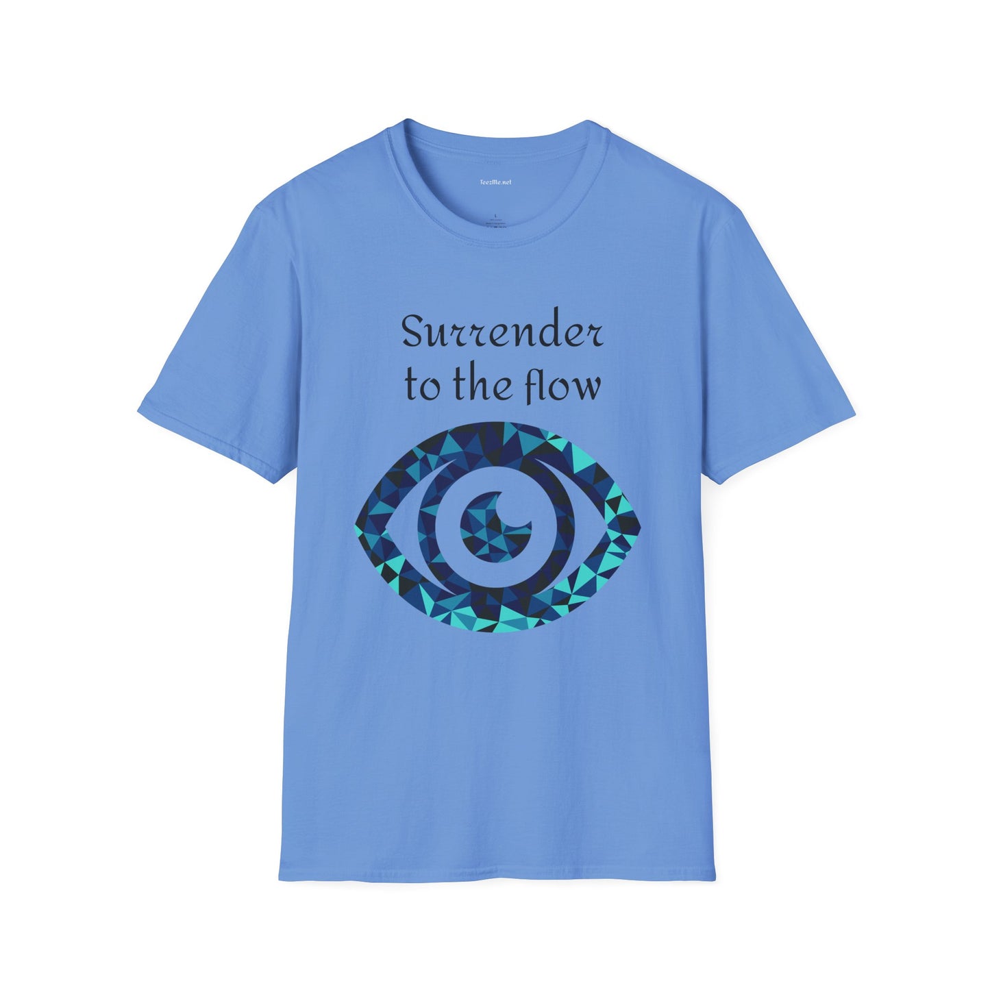 Surrender to the flow - Unisex Softstyle T-Shirt 100% Cotton Graphic