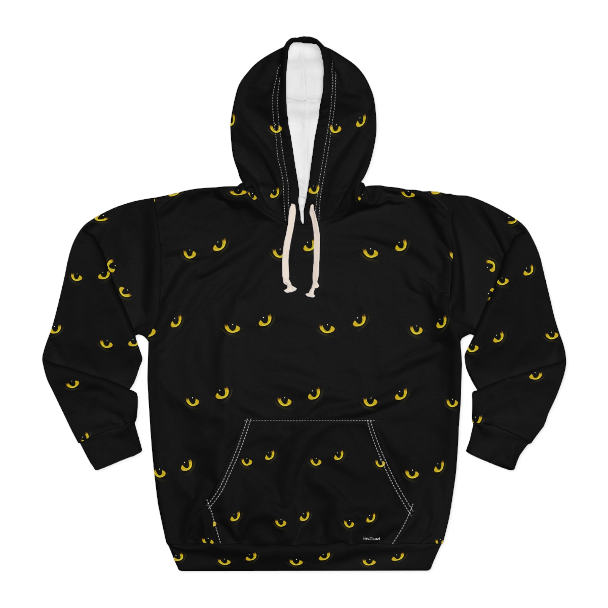 Gold Cat Eyes Unisex Pullover Hoodie