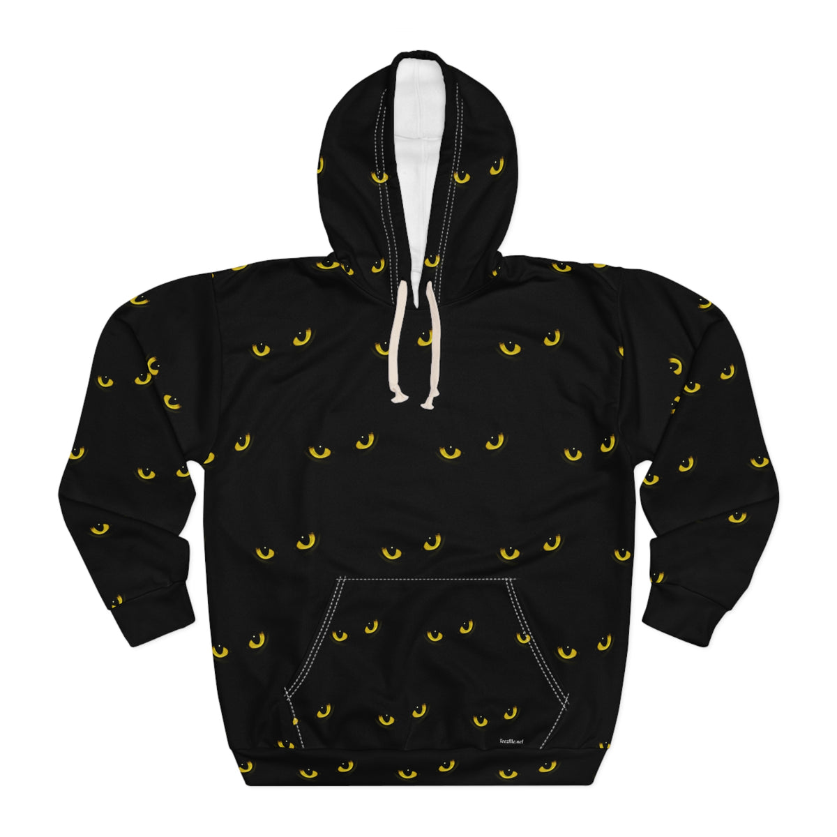 Gold Cat Eyes Unisex Pullover Hoodie
