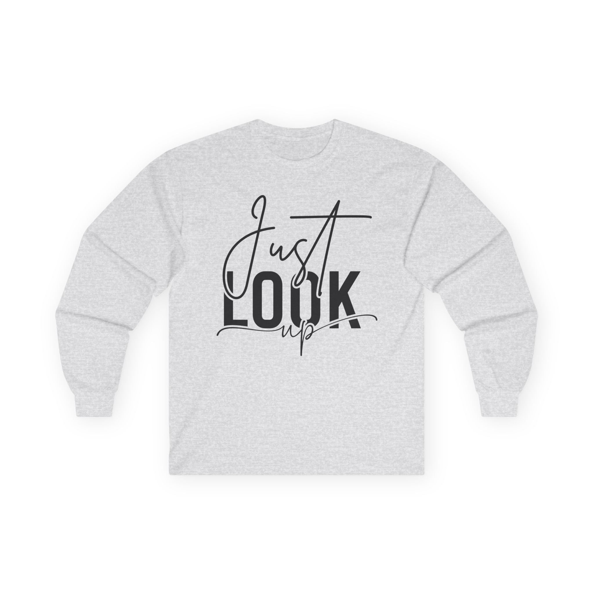 Just Look Up Ultra Cotton Long Sleeve Tee