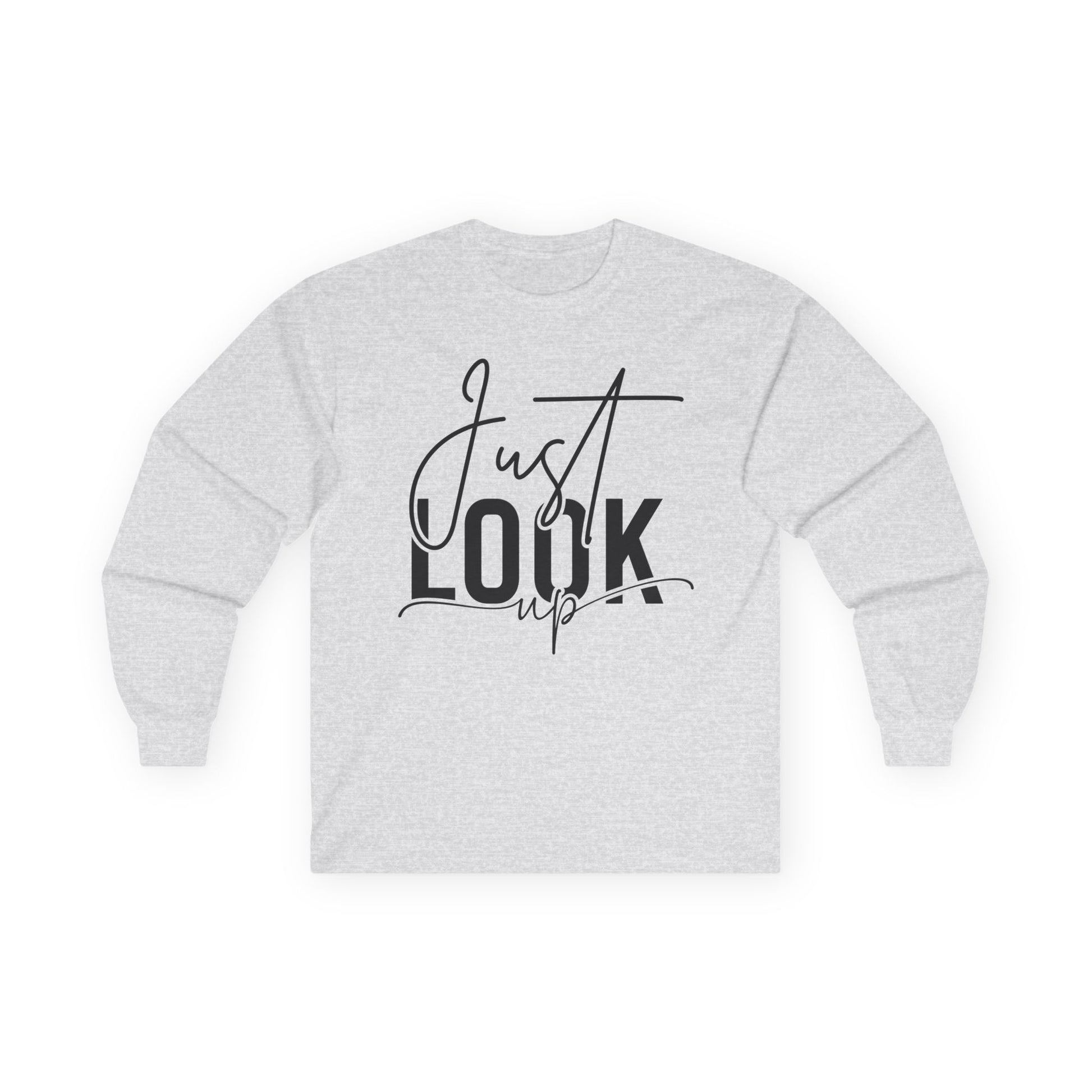 Just Look Up Ultra Cotton Long Sleeve Tee