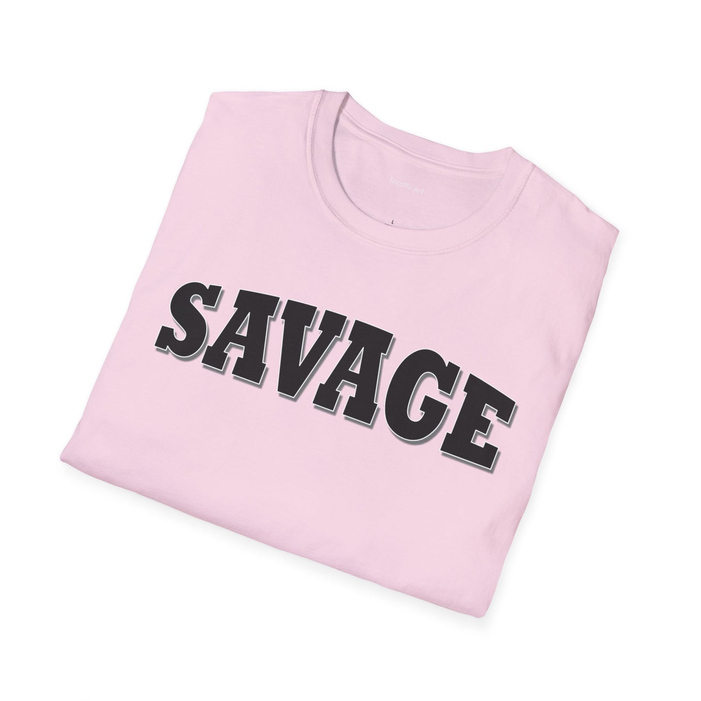 SAVAGE - Unisex Softstyle T-Shirt 100% Cotton Graphic