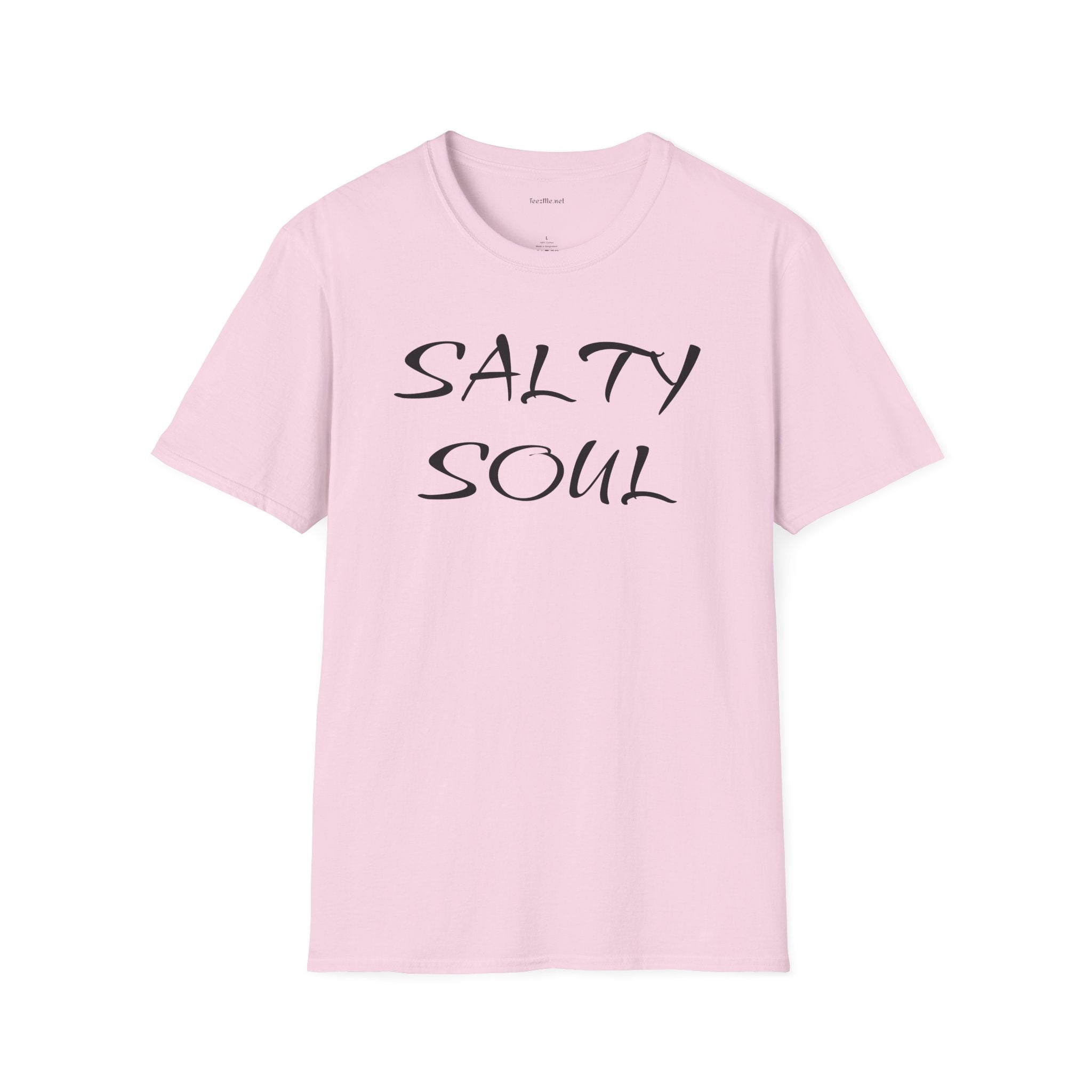 Salty Soul  - Unisex Softstyle T-Shirt 100% Cotton Graphic