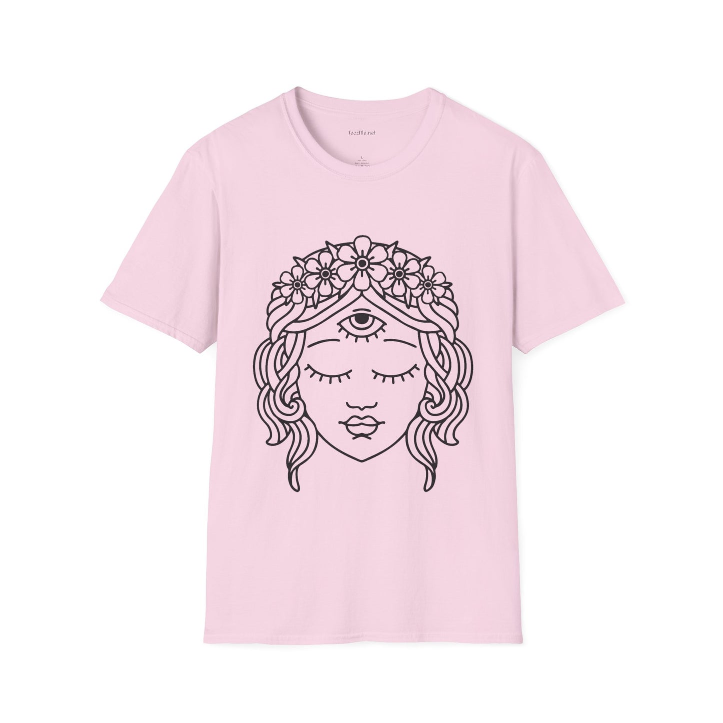 Spiritual Third Eye - Unisex Ultra Cotton Tee 100% Cotton Graphic
