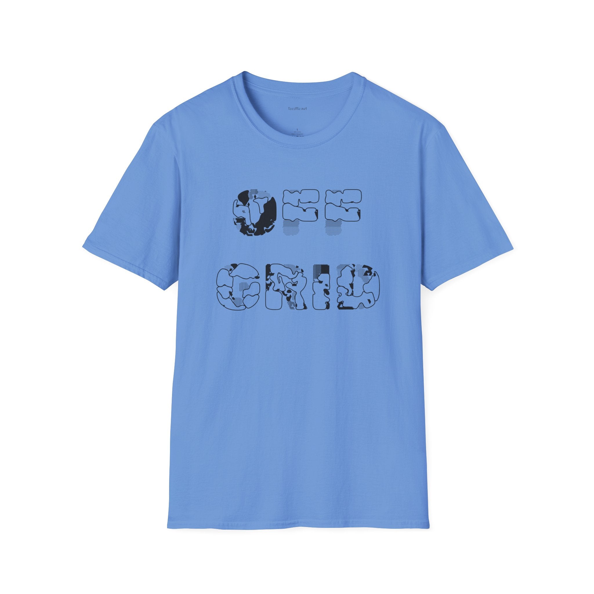 OFF GRID - Unisex Softstyle T-Shirt 100% Cotton Graphic