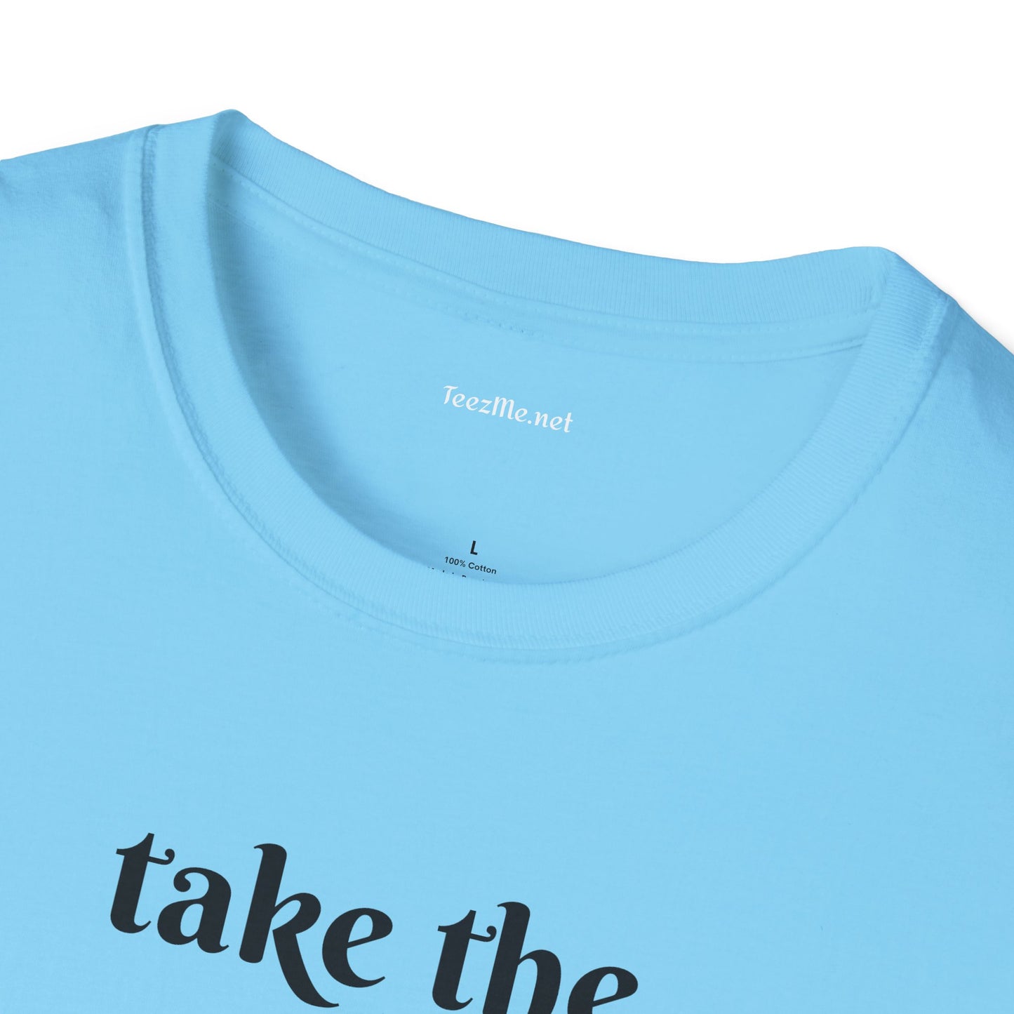 Take the scenic route- Unisex Softstyle T-Shirt 100% Cotton Graphic