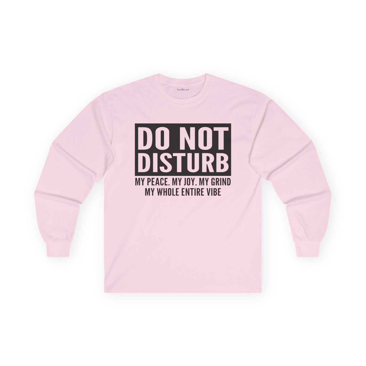 Do Not Disturb Vibe Unisex Ultra Cotton Long Sleeve Tee