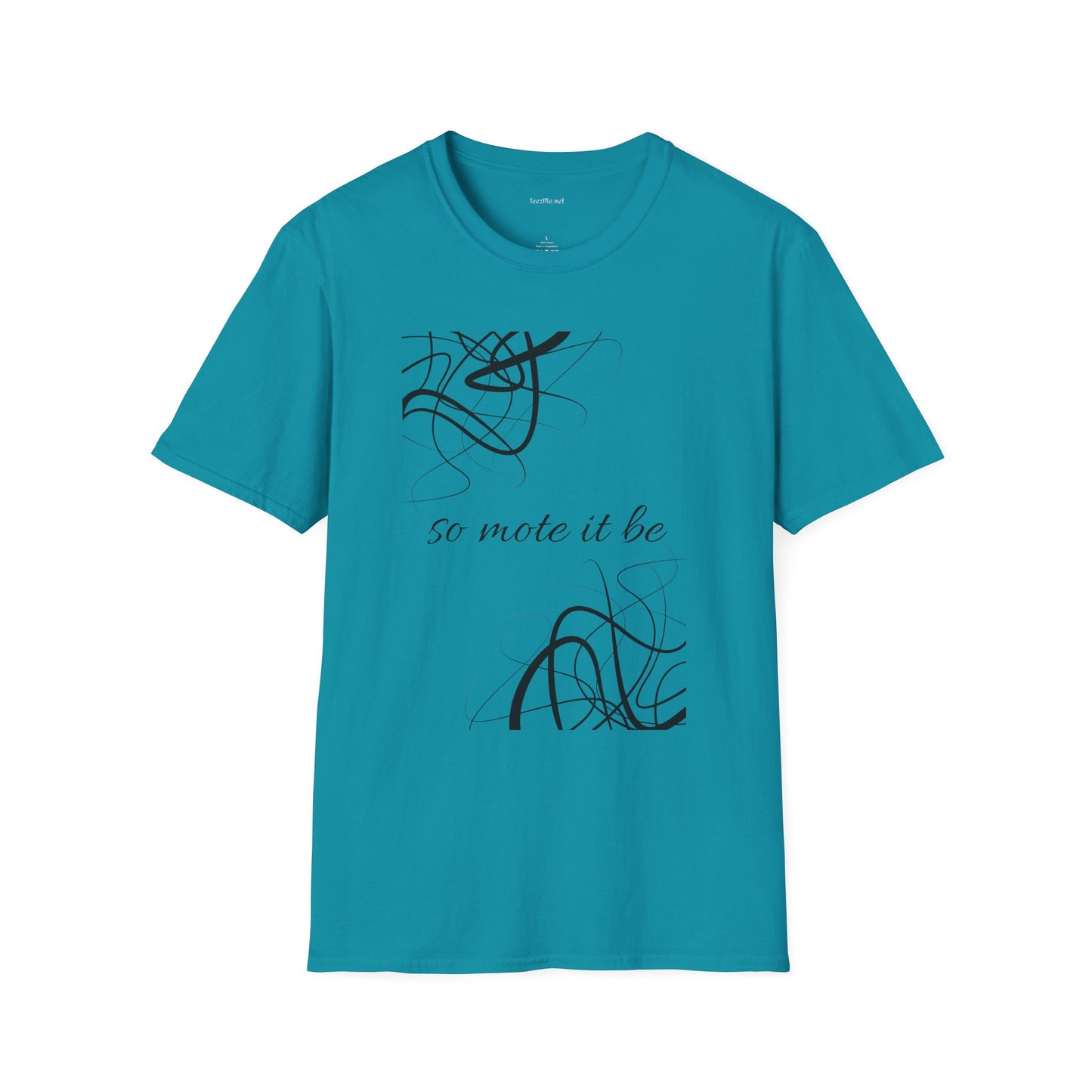 So mote it be - Unisex Softstyle T-Shirt 100% Cotton Graphic