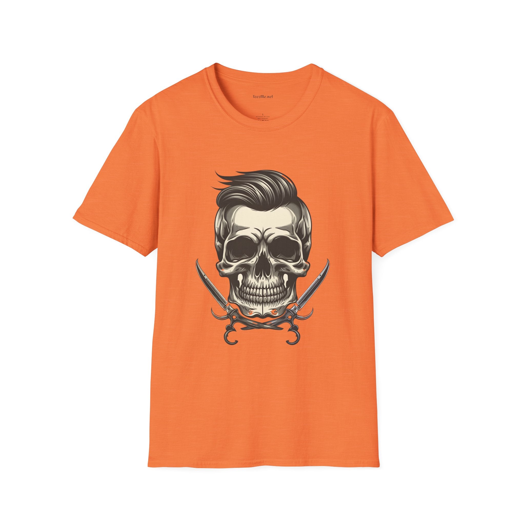 Vintage Hairstylist Unisex Softstyle T-Shirt 100% Cotton Graphic