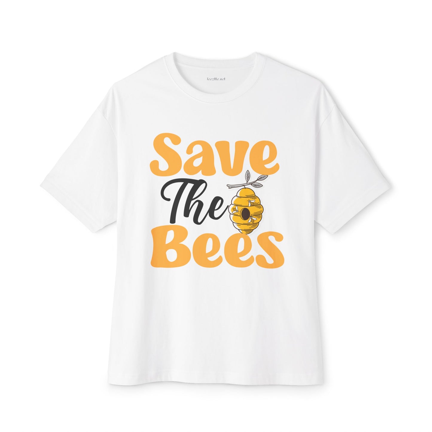 Save the Bees Unisex Oversized Boxy Tee