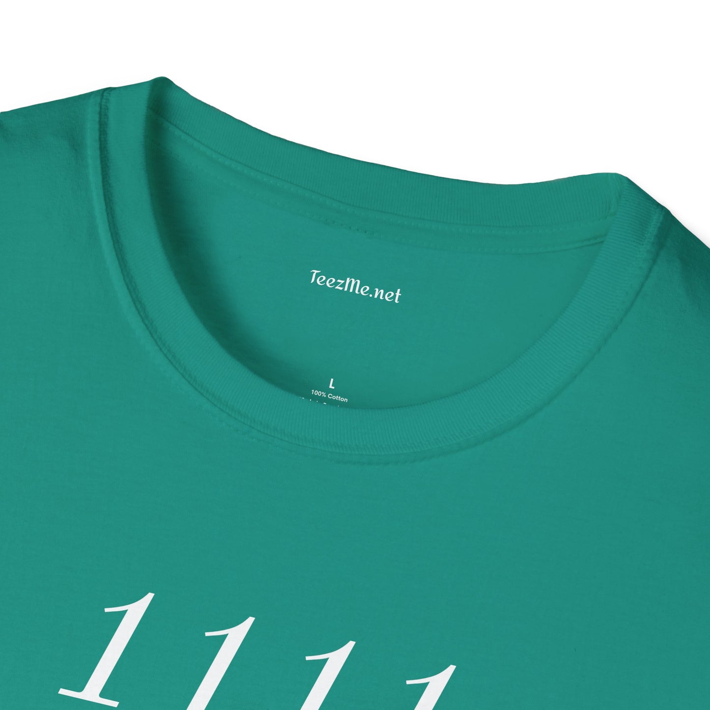 1111 (new beginnings) - Unisex Softstyle T-Shirt 100% Cotton Graphic #angel numbers