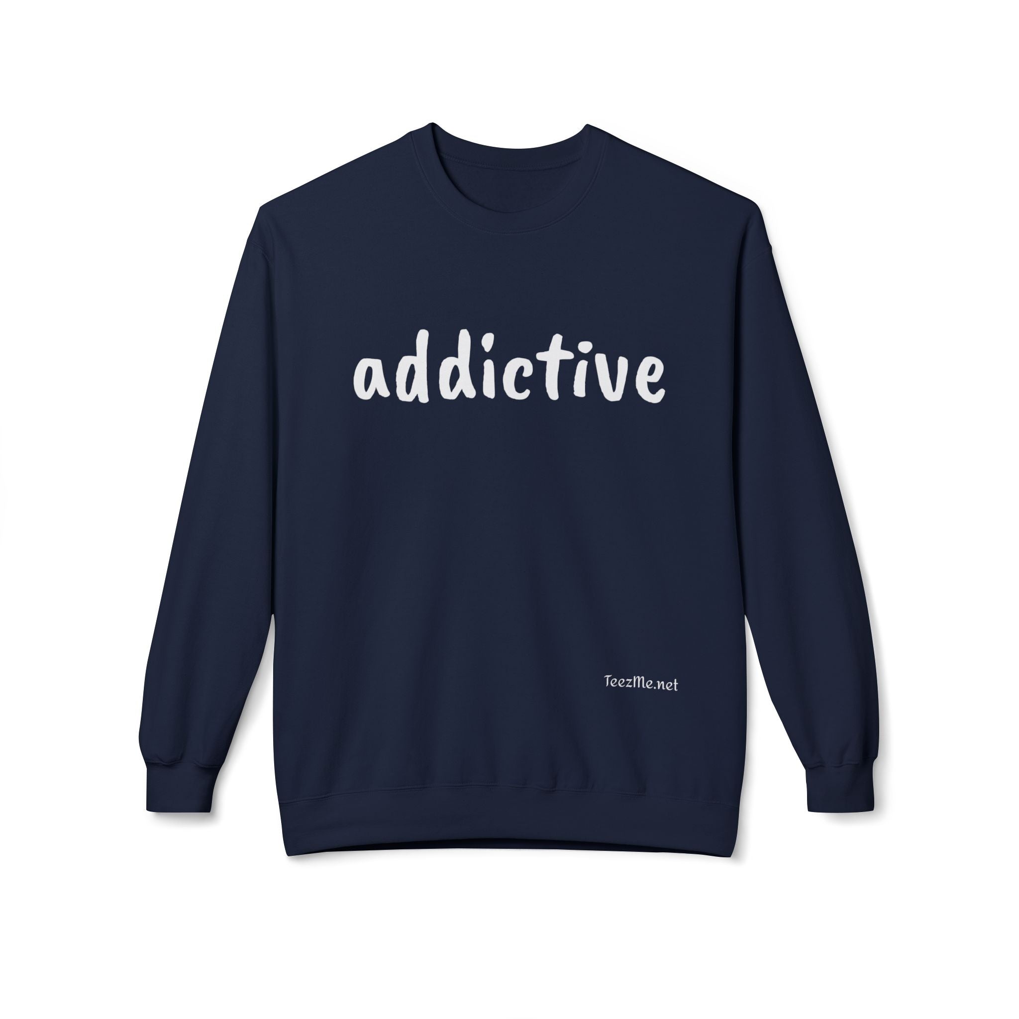 Addictive - Unisex Midweight Softstyle Fleece Crewneck Sweatshirt